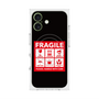Premium Square Case with MagSafe［ FRAGILE Sticker - Black ］