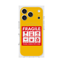 Premium Square Case with MagSafe［ FRAGILE Sticker - Yellow ］