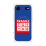 Premium Square Case with MagSafe［ FRAGILE Sticker - Blue ］