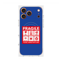 Premium Square Case with MagSafe［ FRAGILE Sticker - Blue ］