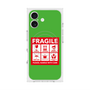 Premium Square Case with MagSafe［ FRAGILE Sticker - Green ］