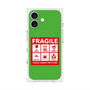 Premium Square Case with MagSafe［ FRAGILE Sticker - Green ］