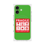 Premium Square Case with MagSafe［ FRAGILE Sticker - Green ］
