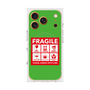 Premium Square Case with MagSafe［ FRAGILE Sticker - Green ］