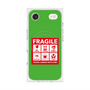 Premium Square Case with MagSafe［ FRAGILE Sticker - Green ］