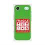 Premium Square Case with MagSafe［ FRAGILE Sticker - Green ］