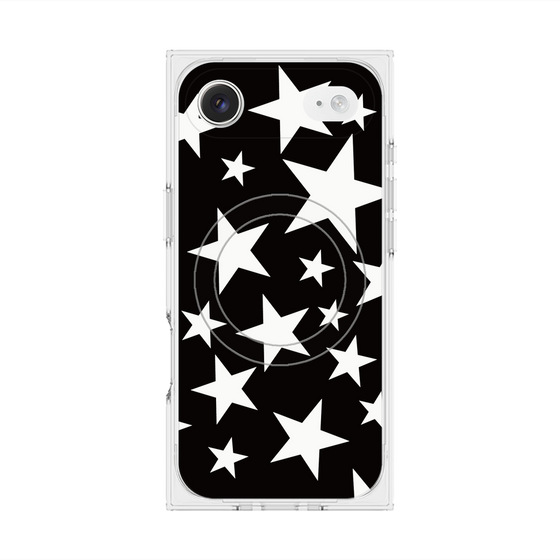 Premium Square Case with MagSafe［ Stars - Black ］