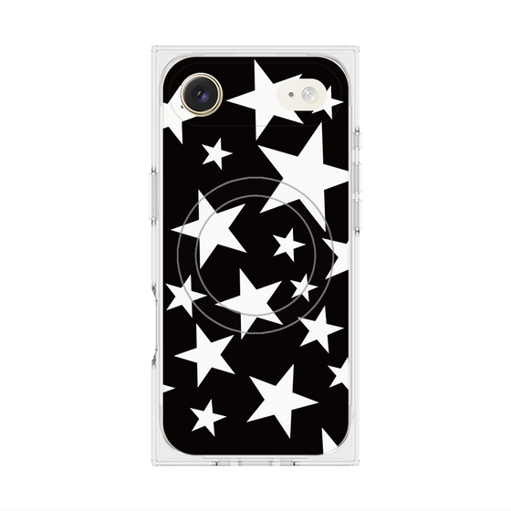 Premium Square Case with MagSafe［ Stars - Black ］
