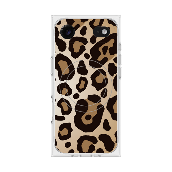 Premium Square Case with MagSafe［ Leopard - Yellow ］