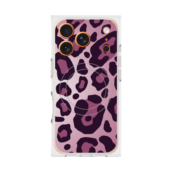 Premium Square Case with MagSafe［ Leopard - Pink ］