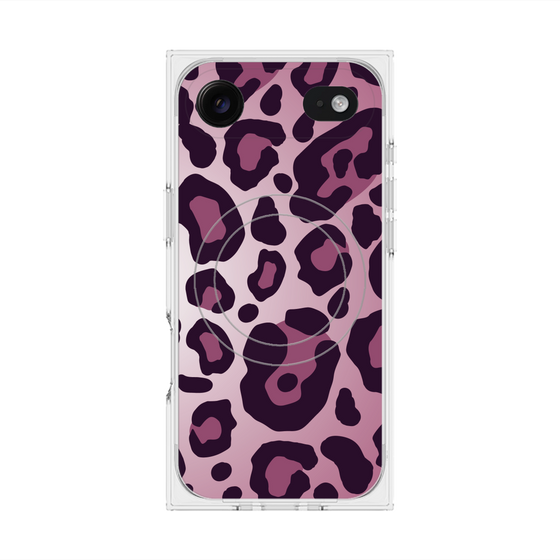 Premium Square Case with MagSafe［ Leopard - Pink ］