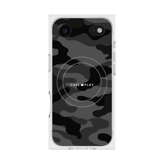 Premium Square Case with MagSafe［ Camouflage - Black ］
