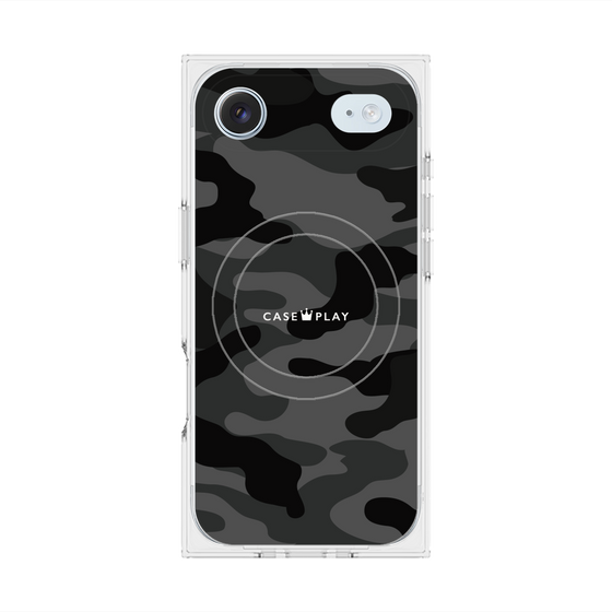 Premium Square Case with MagSafe［ Camouflage - Black ］