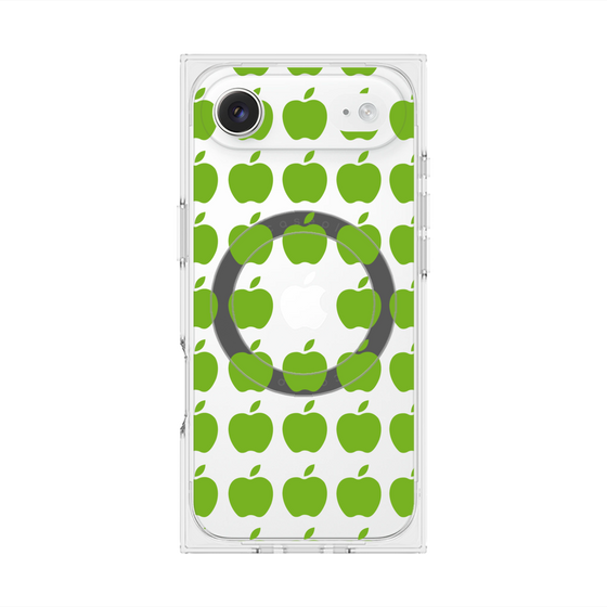 Premium Square Case with MagSafe［ Apple - Green ］