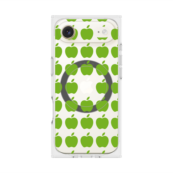 Premium Square Case with MagSafe［ Apple - Green ］