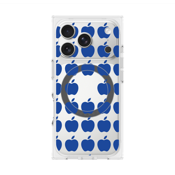 Premium Square Case with MagSafe［ Apple - Blue ］