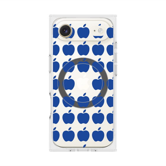 Premium Square Case with MagSafe［ Apple - Blue ］