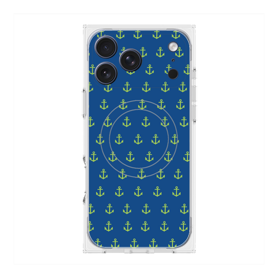 Premium Square Case with MagSafe［ Anchor - Green ］