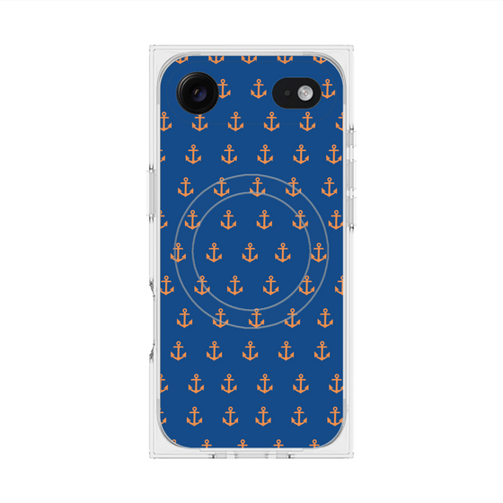 Premium Square Case with MagSafe［ Anchor - Orange ］