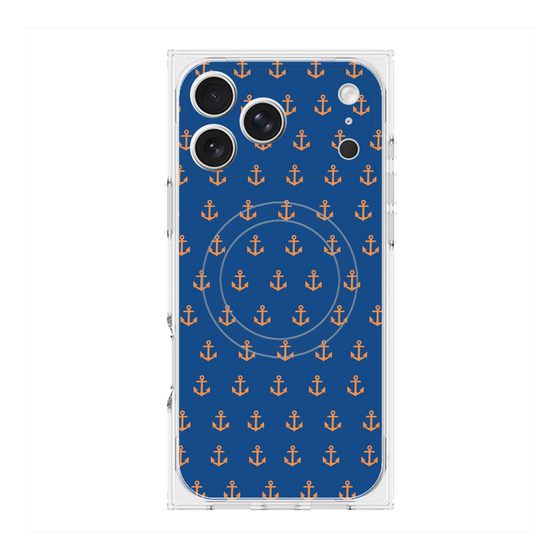 Premium Square Case with MagSafe［ Anchor - Orange ］