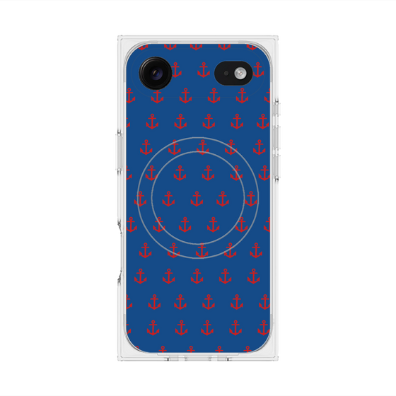 Premium Square Case with MagSafe［ Anchor - Red ］