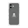 Premium Square Case with MagSafe［ Skull - Gray ］