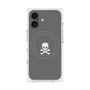 Premium Square Case with MagSafe［ Skull - Gray ］