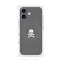 Premium Square Case with MagSafe［ Skull - Gray ］