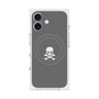 Premium Square Case with MagSafe［ Skull - Gray ］