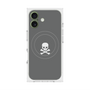 Premium Square Case with MagSafe［ Skull - Gray ］