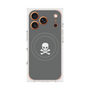Premium Square Case with MagSafe［ Skull - Gray ］