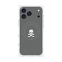 Premium Square Case with MagSafe［ Skull - Gray ］