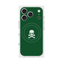 Premium Square Case with MagSafe［ Skull - Green ］