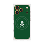 Premium Square Case with MagSafe［ Skull - Green ］