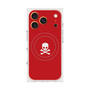 Premium Square Case with MagSafe［ Skull - Red ］