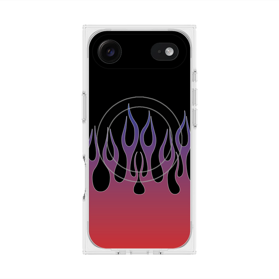 Premium Square Case with MagSafe［ Flame - Red ］