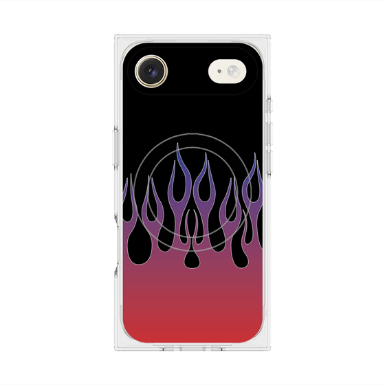 Premium Square Case with MagSafe［ Flame - Red ］