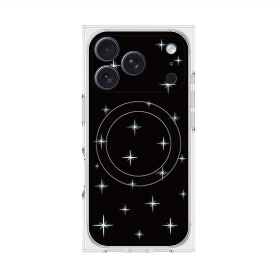 Premium Square Case with MagSafe［ Glitter - Black ］