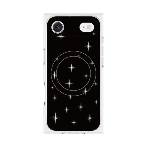 Premium Square Case with MagSafe［ Glitter - Black ］