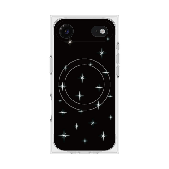 Premium Square Case with MagSafe［ Glitter - Black ］