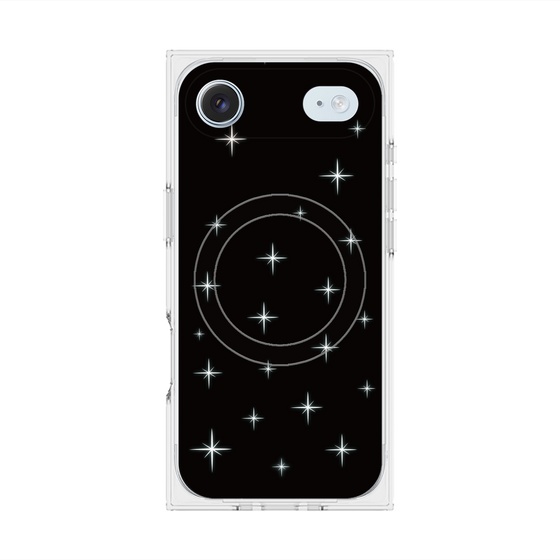 Premium Square Case with MagSafe［ Glitter - Black ］