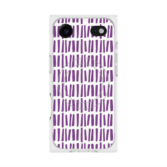 Premium Square Case with MagSafe［ Nordic - Purple ］