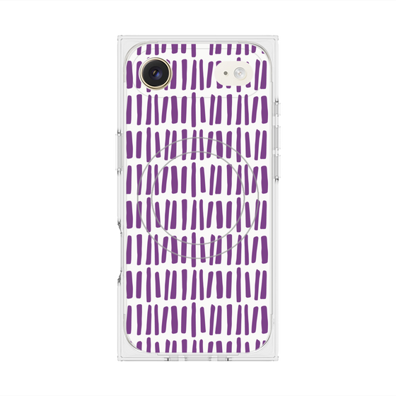 Premium Square Case with MagSafe［ Nordic - Purple ］