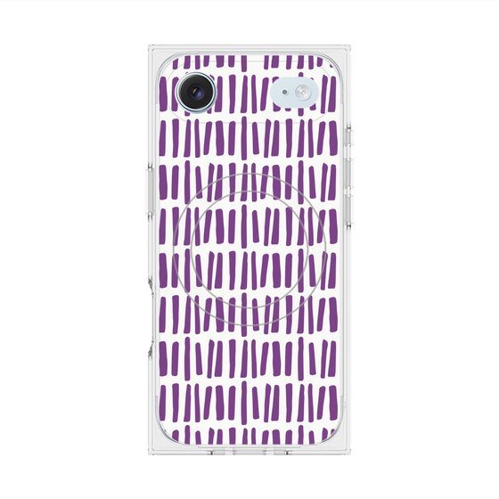 Premium Square Case with MagSafe［ Nordic - Purple ］