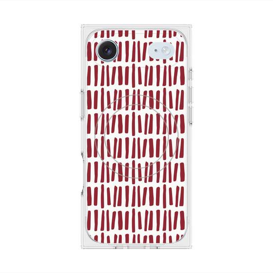 Premium Square Case with MagSafe［ Nordic - Red ］