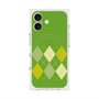 Premium Square Case with MagSafe［ Nordic Argyle - Green ］