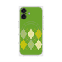 Premium Square Case with MagSafe［ Nordic Argyle - Green ］