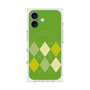 Premium Square Case with MagSafe［ Nordic Argyle - Green ］