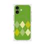 Premium Square Case with MagSafe［ Nordic Argyle - Green ］