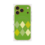 Premium Square Case with MagSafe［ Nordic Argyle - Green ］